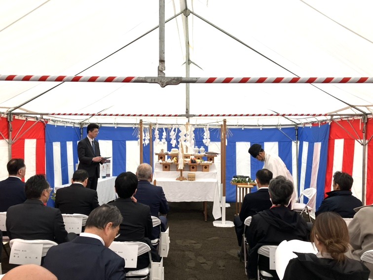 旭川支店新築工事 地鎮祭を執り行いました