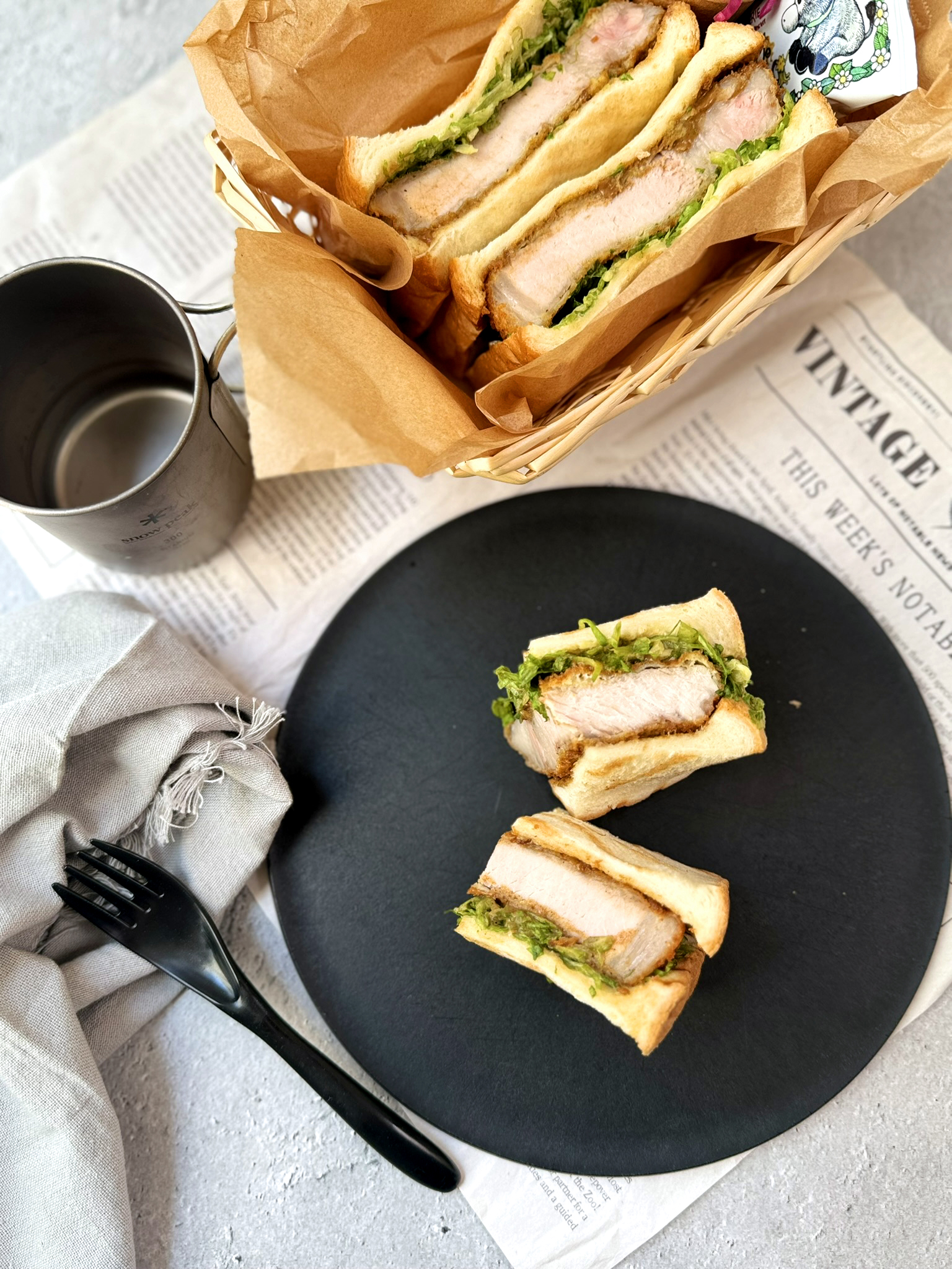 【おうちレシピ】ゆめの大地で作る ジューシーな極旨カツサンド